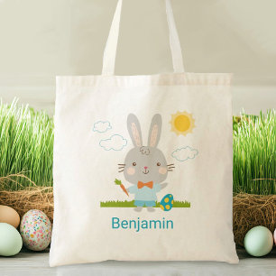 Chasse aux oeufs pour enfants Sac fourre-tout lapi