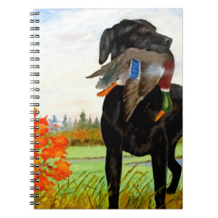 Chasse Carnet de peinture de chien