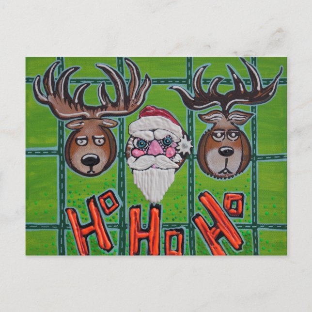 Chasse Ho Ho Ho Cartes postales (Devant)