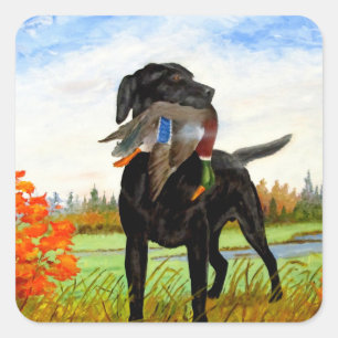 Chasse Stickers Chien