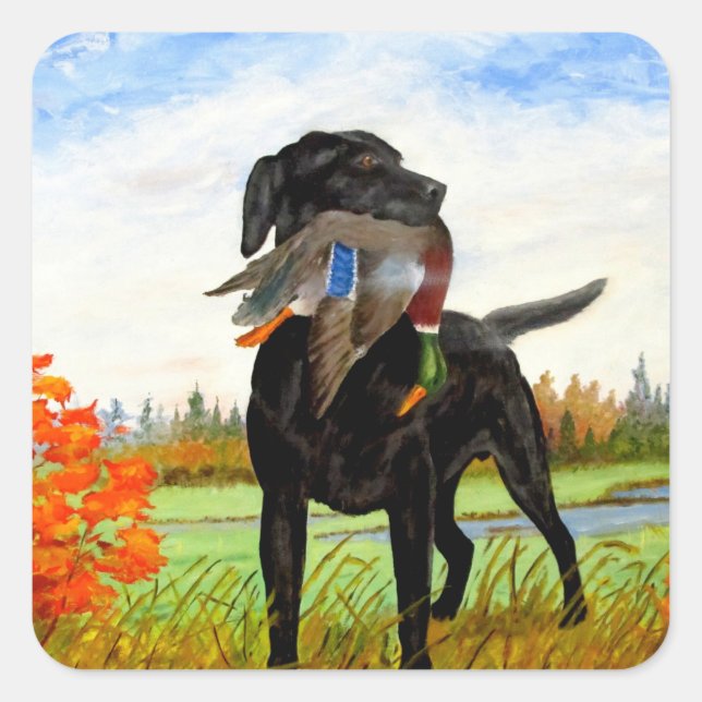 Chasse Stickers Chien (Devant)