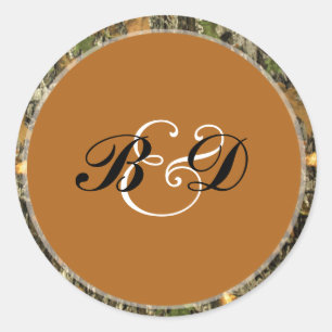 Chasse Stickers Mariage Camo