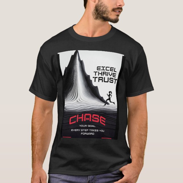 Chasse ton objectif Graphique T-shirt (Devant)