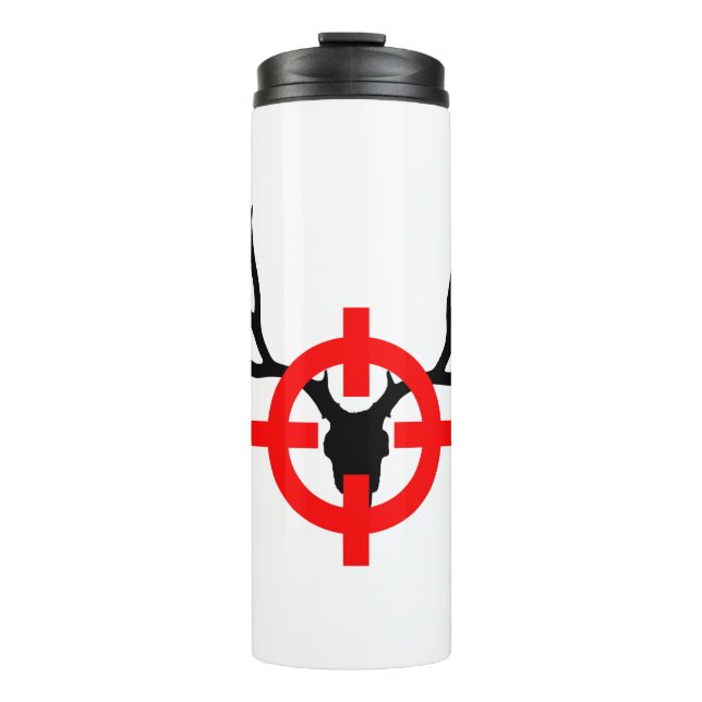 Chasseur de cerfs - Bouteille d'eau de Bullseye (Devant)