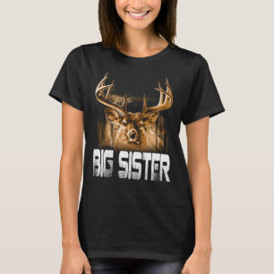 Chasseur grande soeur T-Shirt Funny Papa Chasse