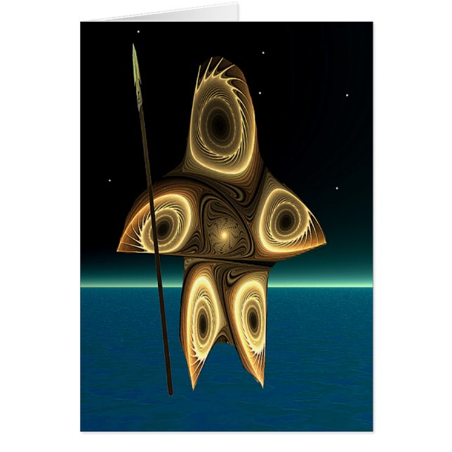 Chasseur inuit fractal (Devant)
