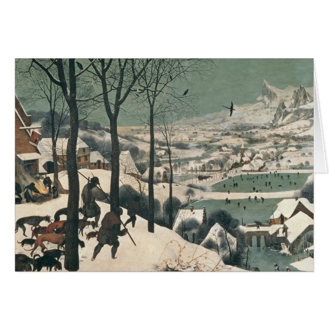 Chasseurs dans la neige - janvier 1565 (Devant horizontal)
