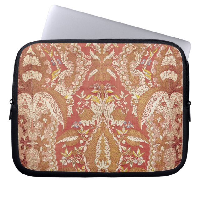 Chasuble, gemusterte Seide der Spitzes, Franzosen, Laptopschutzhülle (Vorderseite)