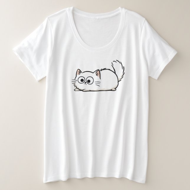 Chat à Queue Fluflue Excentrique (Design devant)