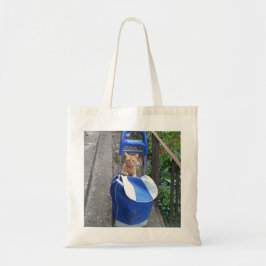 Chat au gingembre sac fourre-tout