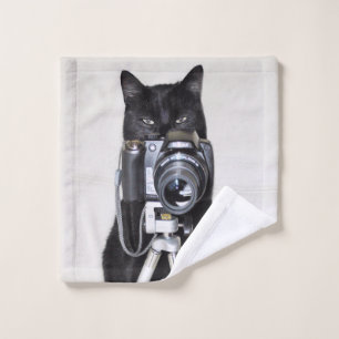 Chat avec l'appareil photo