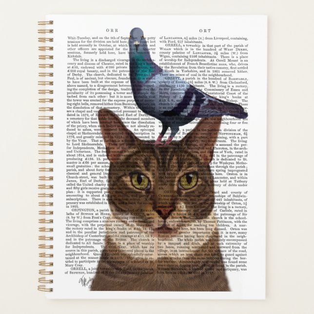 Chat avec Pigeon sur la tête (Devant)