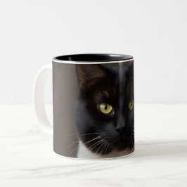 Chat-Bild Zweifarbige Tasse