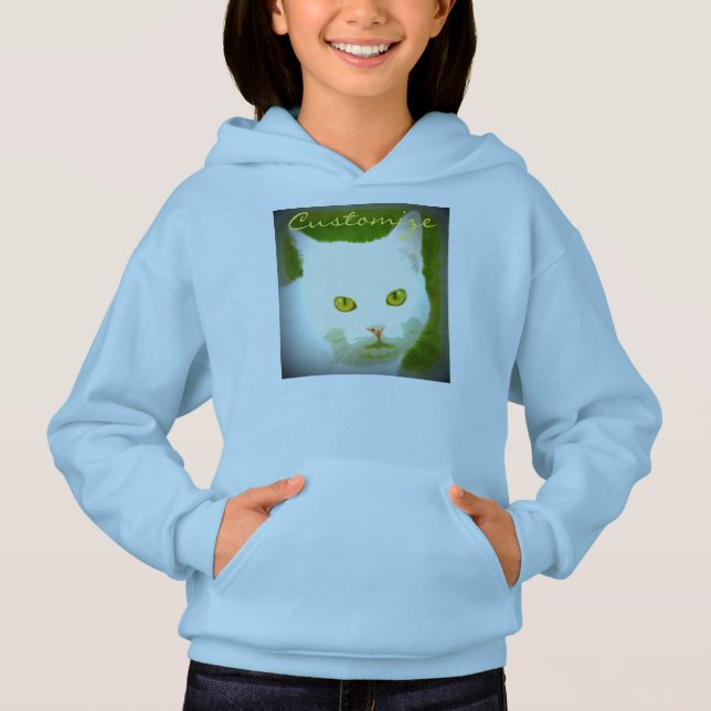 chat blanc (Devant)