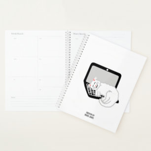 Chat Blanc Dormir Sur Ordinateur Portable Standard