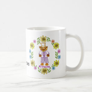 Chat Bride Groom mariage tasses