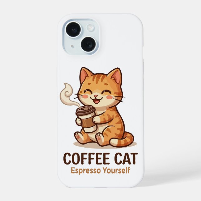 Chat Café Expresso Toi-Même Mignon Chatons (Verso)