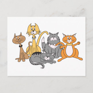 Chat! Carte postale