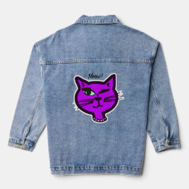 Chat cartonné mignon violet Winte