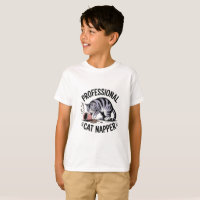 Chat Chaos Humour T-shirt enfant