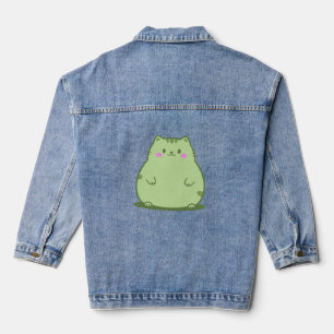 Chat Chubby Matcha Vert