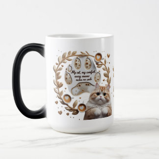 Chat Comfort Morphing Mug - 15 oz Magique