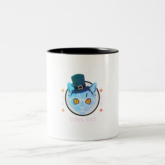 Chat Cool de Mug (Centre)