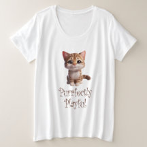 Chat Cute Parfaitement Joué