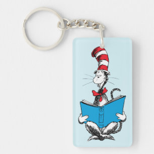 Chat dans le chapeau en lecture