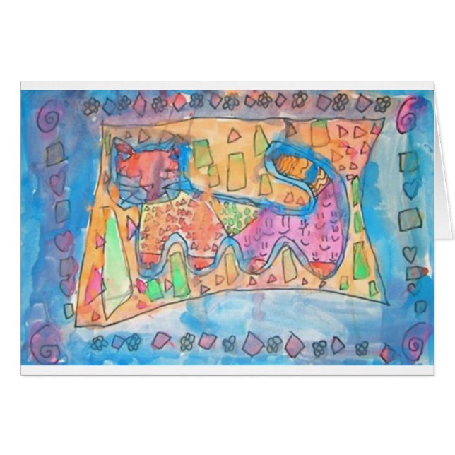 Chat de Burch de laurier (Devant horizontal)