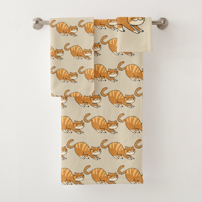 chat de étirage drôle (En situation)