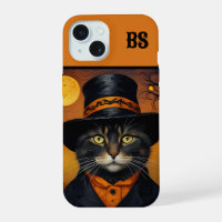 Chat de Halloween mignon et effrayant déguisé