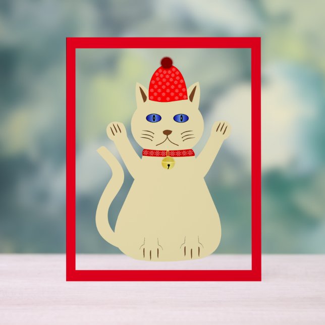 Chat de Noël mignon (Neutre)
