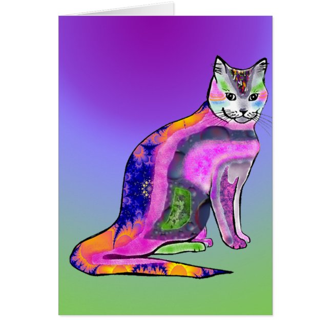 Chat de plusieurs couleurs (Devant)