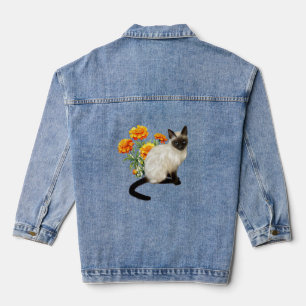 Chat de Siamese et veste pour femmes Marigold