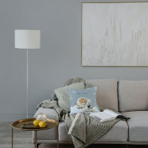 Chat d'hiver Laisser Il Neige Coussin