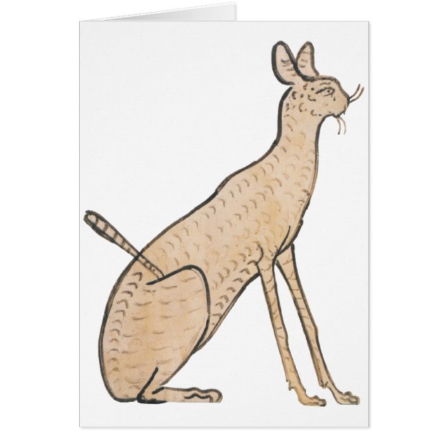 Chat égyptien (Devant)