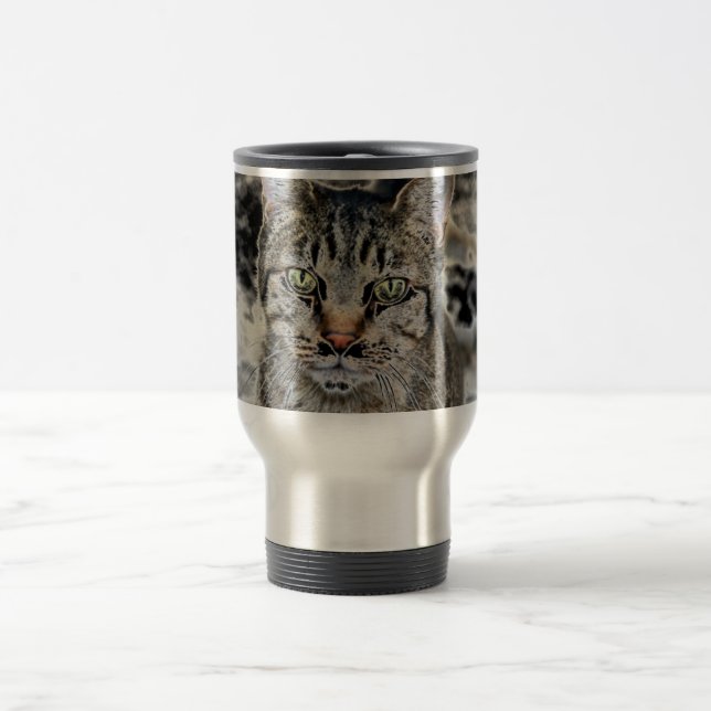 Chat égyptien Voyage Mug (Centre)