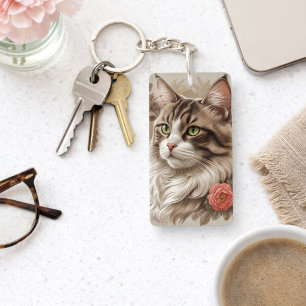 Chat élégant tigré
