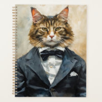 Chat en costume