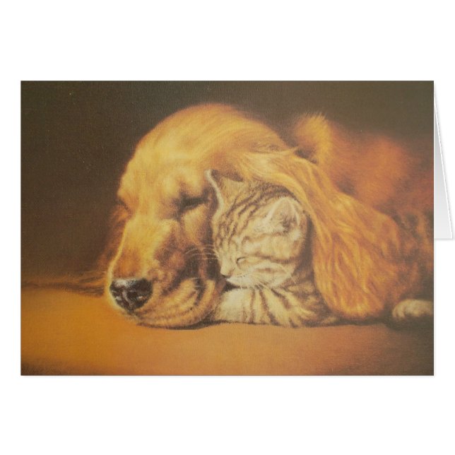 Chat et chien (Devant horizontal)