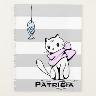 Chat et poisson blanc testé