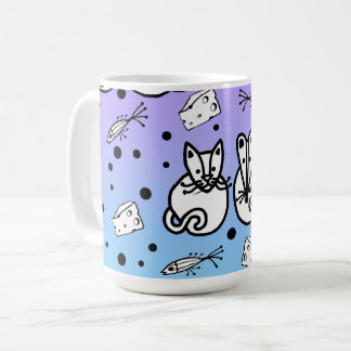 Chat et souris sont des amis Mug