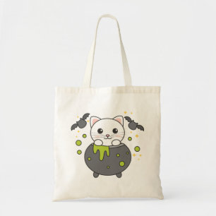 Chat Happy Halloween Sac fourre-tout chauve-chauve