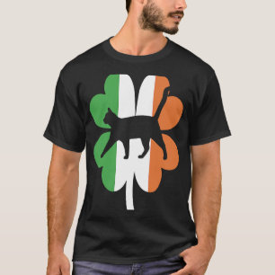 Chat Irish Kleeblatt C Irland Flaggen St Patricks T-Shirt