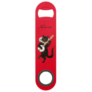 Chat jouant le banjo Thunder_Cove