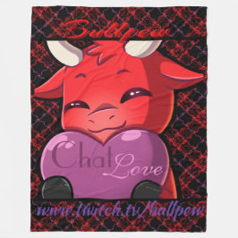 CHAT LIEBE 2 FLEECEDECKE