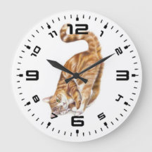 Chat-Liebe Acrylwand-Uhr