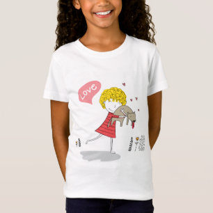 Chat Liebe Kaffee T-Shirt