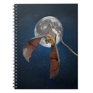 Chat lunaire Carnet Spiral